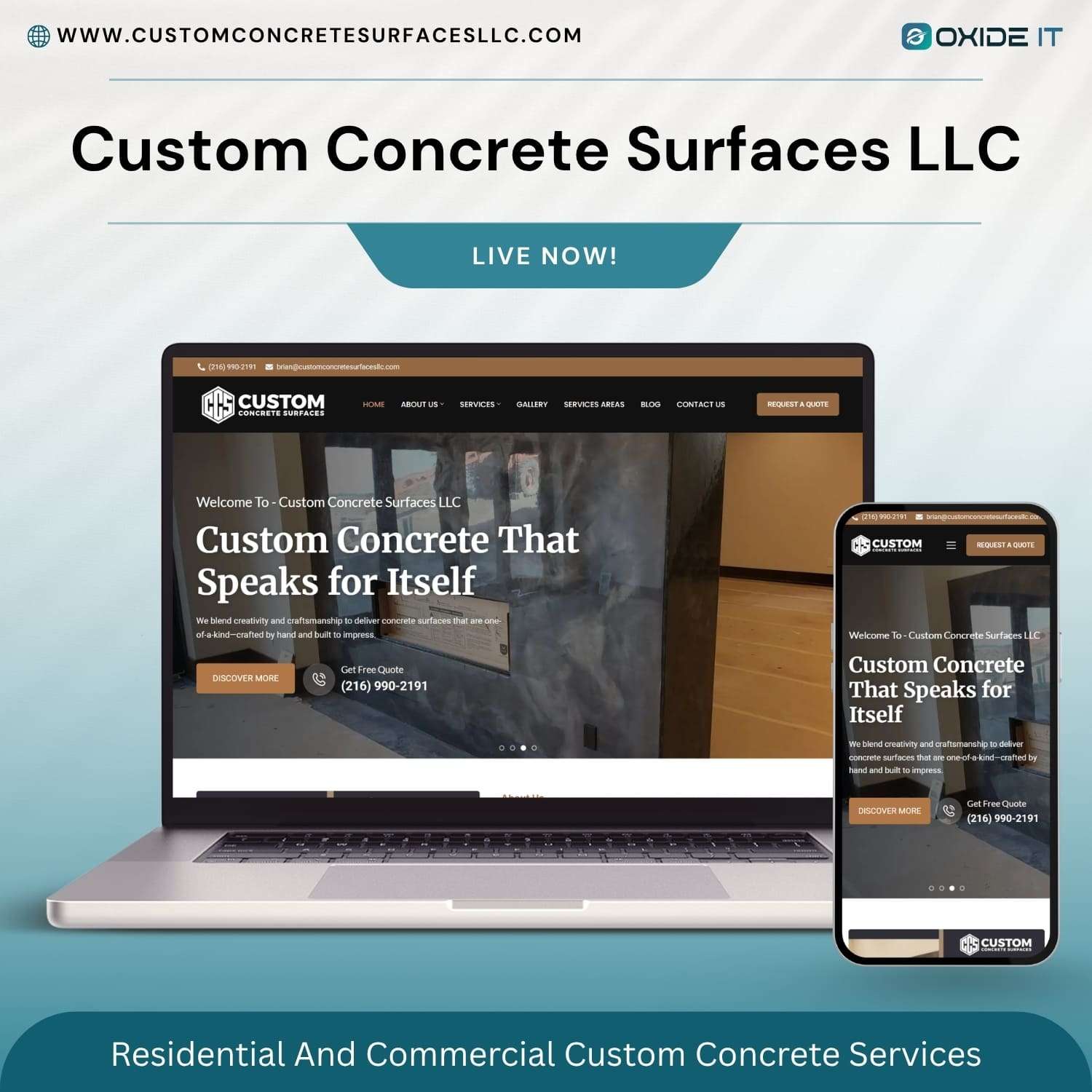 Custom Concrete Surfaces LLC